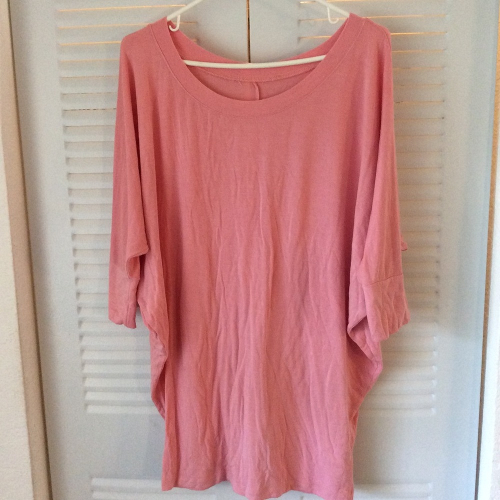 Trapeze blouse.